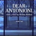 “Dear Antonioni” – Regia di Gianni Massironi