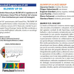 Blowin’ up 50 – Ente Concerti di Pesaro – BLOWIN’UP 50 JAZZ GROUP