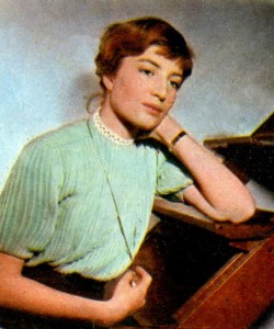 Monica Vitti nel 1957