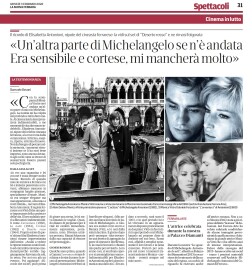 La Nuova Ferrara – In ricordo di Monica Vitti