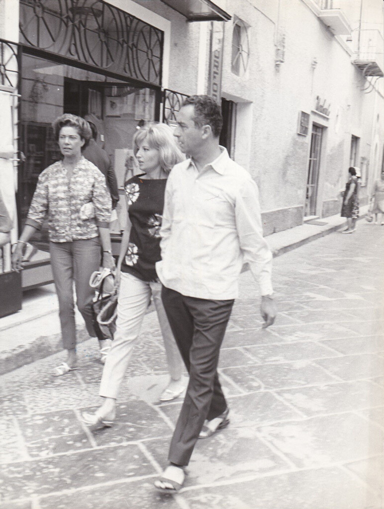 Monica e Michelangelo a spasso anni 60